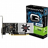 GAINWARD nVIDIA Geforce GT1030 2048MB DDR3+ TV OUT- HDMI / Dual DVI,Vista/WIN7 Ready PCI-E 