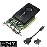 PNY nVIDIA Quadro K2200 4096MB GDDR5  PCI-E 