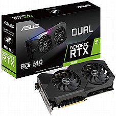 ASUS DUAL-RTX3070-8G-V2 Geforce RTX 3070 8GB / DisplayPort / HDMI