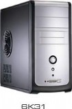 HEC Compucase 6K31 Silver ,Tool-free, 300W PSU,80/90mm Fan, USB2.0, Audio & speaker HEC Compucase 6K31 Silver ,Tool-free, 300W PSU,80/90mm Fan, USB2.0, Audio & speaker