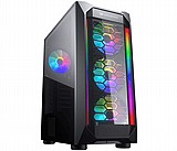 HEC COUGAR MX410-G-RGB ,Tool-free, NO PSU ,4x12cm ARGB , 3USB2/3.0, Audio & speaker HEC COUGAR MX410-G-RGB ,Tool-free, NO PSU ,4x12cm ARGB , 3USB2/3.0, Audio & speaker